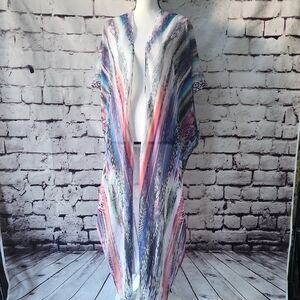 Riah Multicolor Women's Kimono Dress - OS - Excellent Condition!